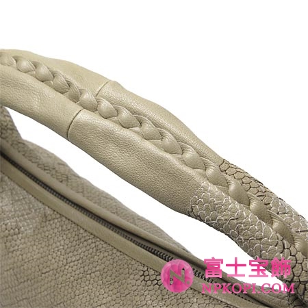 ボッテガヴェネタ/BOTTEGA VENETA/ レザーハンドバッグ /ベージュ115653 vt880 8400